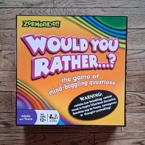 Zobmondo Would You Rather Game